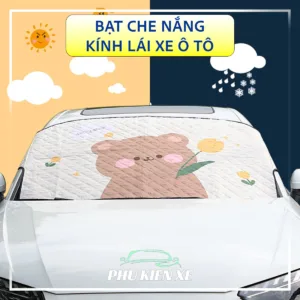 Tấm bạt che chắn nắng ngoài kính lái ô tô 3 Lớp – chống nóng cách nhiệt cho xe oto – Rèm Che Nắng ô tô - Hình 83