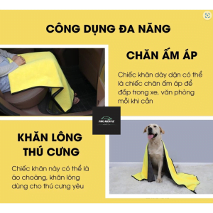 Khăn Lau Xe Ô Tô Đa Năng Siêu Thấm Kích Thước 30cm x 30cm - Hình 72