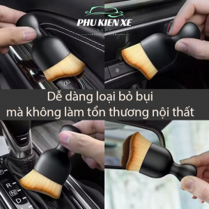 Chổi – cọ quét mini sợi lông mềm mịn dùng chăm sóc xe hơi – vệ sinh nội thất ô tô/ bảng điều khiển/ cửa thoát khí xe hơi - Hình 49