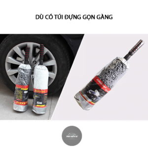 Chổi Lau Xe Ô Tô Sợi Dầu – Điều Chỉnh Được Độ Dài Thêm 20cm ( Có Túi Đựng ) - Hình 70