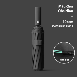 Ô Dù Che Nắng Mưa Cao Cấp 12 Nan Chắc Chắn – Có Nút Bấm Tự Gập Cánh Dù Tiện Lợi Cho Xe Ô Tô - Hình 4