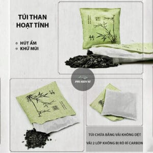 Túi Than Hoạt Tính Diệt Khuẩn – Khử Mùi – Lọc Không Khí – Túi Than Tre Hoạt Tính Cho Xe Hơi – Tủ Quần Áo - Hình 86