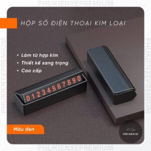 Bảng Ghi Số Điện Thoại Gắn Taplo Xe Hơi Bằng Kim Loại – Tiện Dụng và Văn Minh – Black - Hình 45