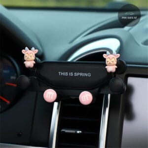 Giá Đỡ Điện Thoại Xe Ô Tô Dạng Kẹp Gắn Cửa Khe Gió Điều Hòa Nhỏ Gọn Dễ Thương Tiện Lợi – Sư Tử - Hình 83