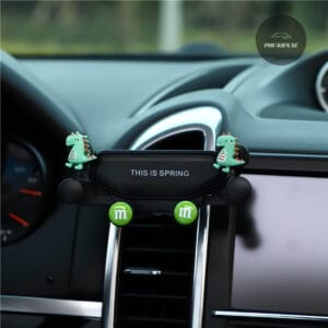 Giá Đỡ Điện Thoại Xe Ô Tô Dạng Kẹp Gắn Cửa Khe Gió Điều Hòa Nhỏ Gọn Dễ Thương Tiện Lợi – Sư Tử - Hình 90