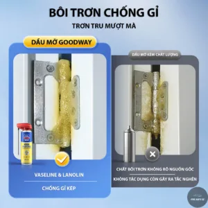 [HCM] Chai Mỡ Bò Goodway Của Korper Besonders – Bôi Trơn Chống Rỉ Sét Và Loại Bỏ Tiếng Rít - Hình 91