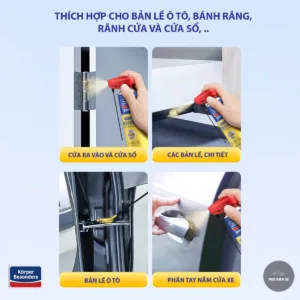 [HCM] Chai Mỡ Bò Goodway Của Korper Besonders – Bôi Trơn Chống Rỉ Sét Và Loại Bỏ Tiếng Rít - Hình 43