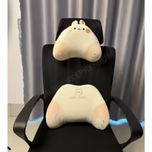 [HCM] Gối Tựa Đầu – Tựa Lưng Cao Su Non LUCKY BEAR – SWEET BUNNY  Họa Tiết Hoạt Hình Dễ Thương Cho Xe Ô Tô - Hình 84