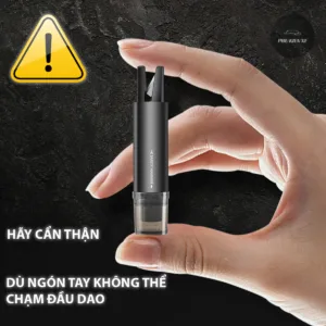 [HCM] Búa Phá Kính Thoát Hiểm Sharge Dành Cho Ô Tô Kèm Dao Cắt Dây An Toàn Xe Hơi – Chất Liệu Vonfram Cực Bền – Búa Màu Đen - Hình 39
