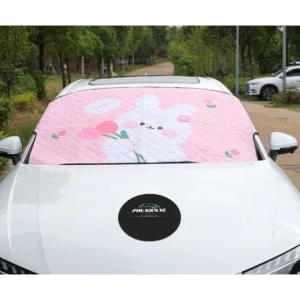 Tấm bạt che chắn nắng ngoài kính lái ô tô 3 Lớp – chống nóng cách nhiệt cho xe oto – Rèm Che Nắng ô tô – Bạt Gấu Nâu - Hình 67