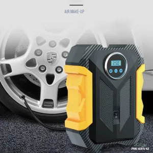 Máy Bơm Lốp Xe Ô Tô – Xe Máy CARSUN – Bơm Hơi 12V Có Đồng Hồ Điện Tử Thông Minh Tự Ngắt  – Đo Áp Suất Lốp - Hình 23