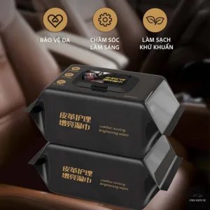 Hộp 80 Khăn Ướt Vệ Sinh Nội Thất Ô Tô Chuyên Dụng - Hình 74