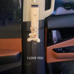 Đệm Bọc Dây Đai An Toàn Cho Xe Hơi Hình Thú Dễ Thương – Bé Cáo Xám - Hình 32