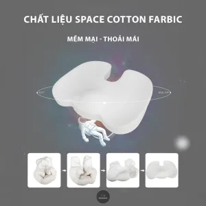Đệm Lót Mông Space Cotton ICAROOM Bảo Vệ Cột Sống Cho Xe Hơi & Văn Phòng - Hình 81