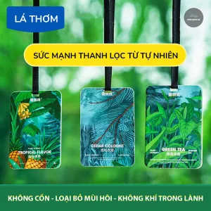 Túi Thơm Treo Xe Ô Tô - Lá Thơm Khử Mùi Ô Tô - Phòng Ngủ - Tủ Quần Áo