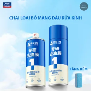 Chai Xịt Rửa Ố Kính 450ML Ô Tô Korper Besonder - Tẩy Cặn Màng Dầu Làm Bóng Kính Xe