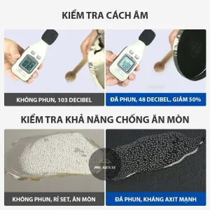Chai Xịt Phủ Gầm Korper Besonders Ô Tô – Chống Ồn Rỉ Sét Khung Gầm Xe Hơi 700ML - Hình 82