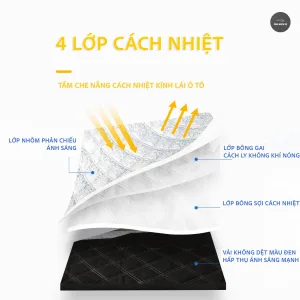 bạt phủ kính lái xe ô tô - 2